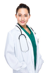 Fototapeta premium Female doctor portrait