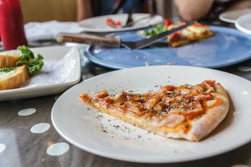 Bacon pizza