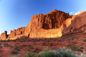 Park Avenue Section Arches National Park Moab Utah