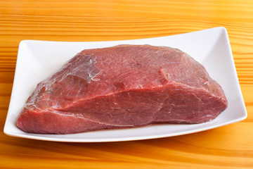 raw beef