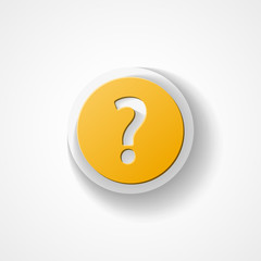Question mark web icon