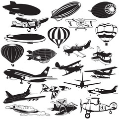 airship black icons © User friendly