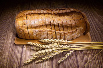 Bread and wheat