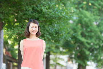 女性ポートレート