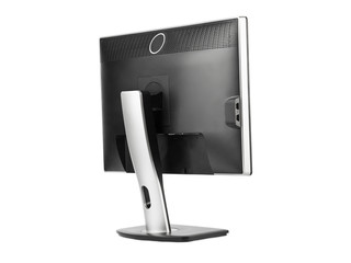 Computer monitor rear view