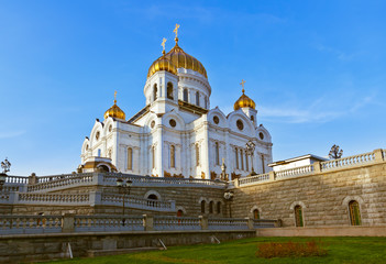 Church of Christ the Savior in Moscow Russia