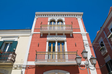 Historical palace. San Severo. Puglia. Italy.