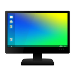 monitor mit inhalt