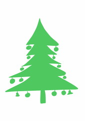 doodle Christmas tree
