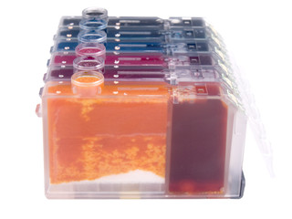 CMYK ink cartridges