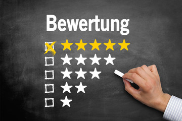 5 Sterne Bewertung