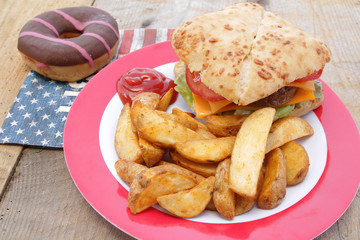burger et donut