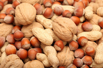 Nuts Background