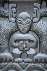 polynesian stone statue