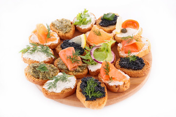 canape, finger food