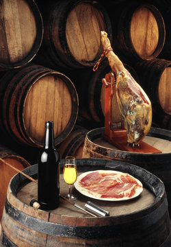 sherry wine cellar