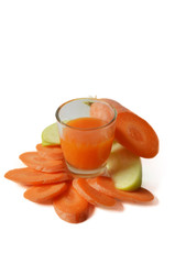 Carrot juice with apple