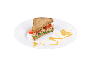 Tuna sandwich.