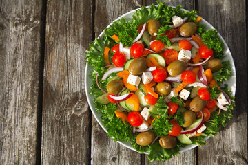 Greek salad ,