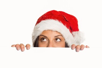 Woman looking away from camera