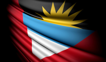 Flag Antigua And Barbuda