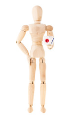 dice gambling figure