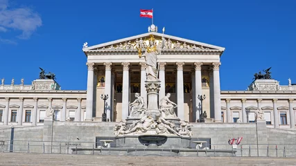 Foto op Plexiglas parlement in wenen © photo 5000