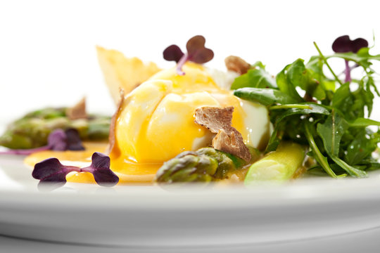 Poached Egg with Asparagus