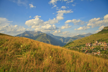Summer in the mountains
