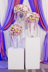 Beautiful flower wedding decoration