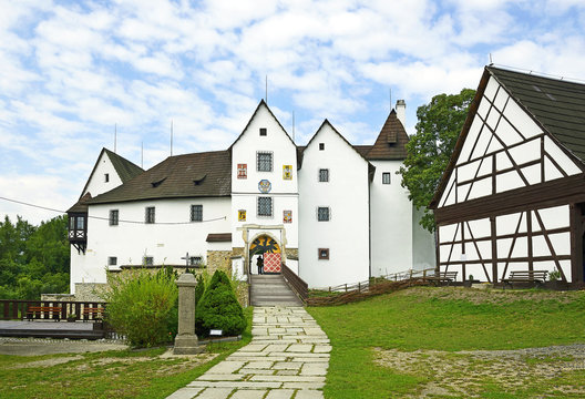 Seeberg Castle in the Ostroh village, Bohemia, Czech Republic