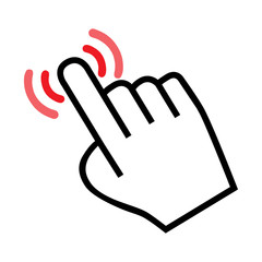 cursor hand icon