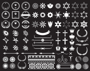 Big set of design elements