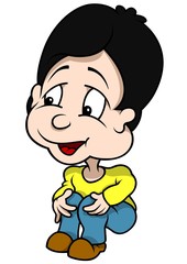 Sitting Boy