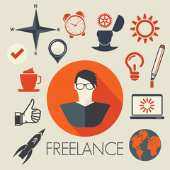 Freelance symbols