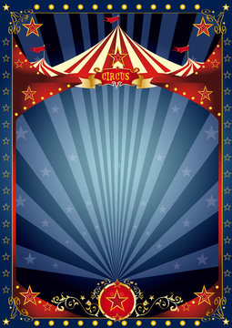 Fun night circus poster