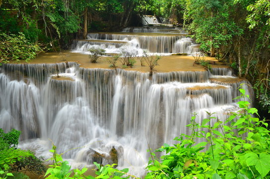 Tropical Rain Forest Waterfalls