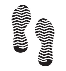 Imprint soles shoes