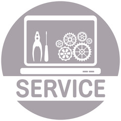 Computer service icon