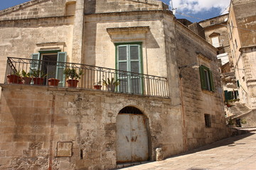 Fototapeta na wymiar Palazzo di Matera