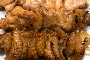 もも 皮 焼き鳥