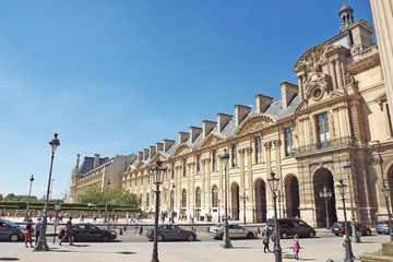 Fototapeta na wymiar Paris Le Louvre