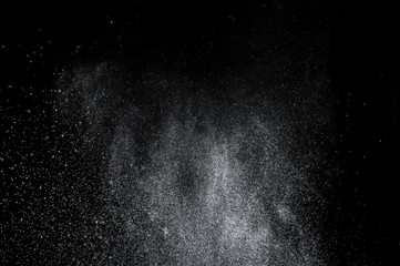 Abstract splashes of water