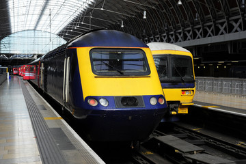 Naklejka premium Cross Country Train