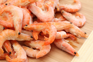 Frozen shrimps