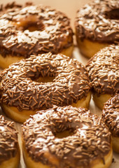 Chocolate doughnuts
