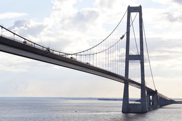Fototapeta na wymiar Brücke über den Großen Belt, Dänemark