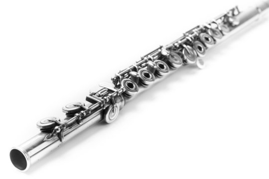 Flute Isolated on White