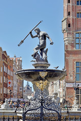 Fototapeta premium Neptune's Fountain (Fontanna Neptuna)