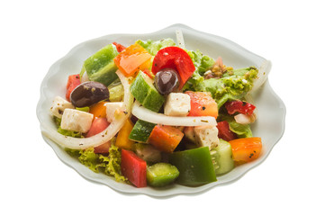 Delicous greek salad